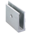 Aluminum sheet glass railing hardware for railing system